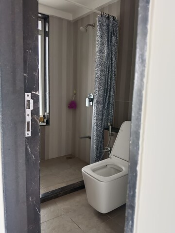 Bathroom in 2 BHK Apartment at Aspen Park, Goregaon East – for Rent