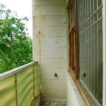 Balcony in 3 BHK Builder Floor at BU SFS Flats, Varun Niketan – for Rent