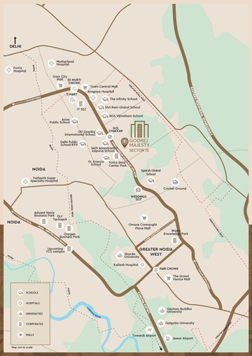 4 BHK Apartment For Sale in Godrej Majesty, Sector 12 Greater Noida
