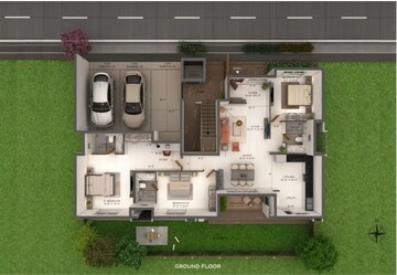 Floor Plan in 4 BHK Builder Floor at Begur Road – for Sale