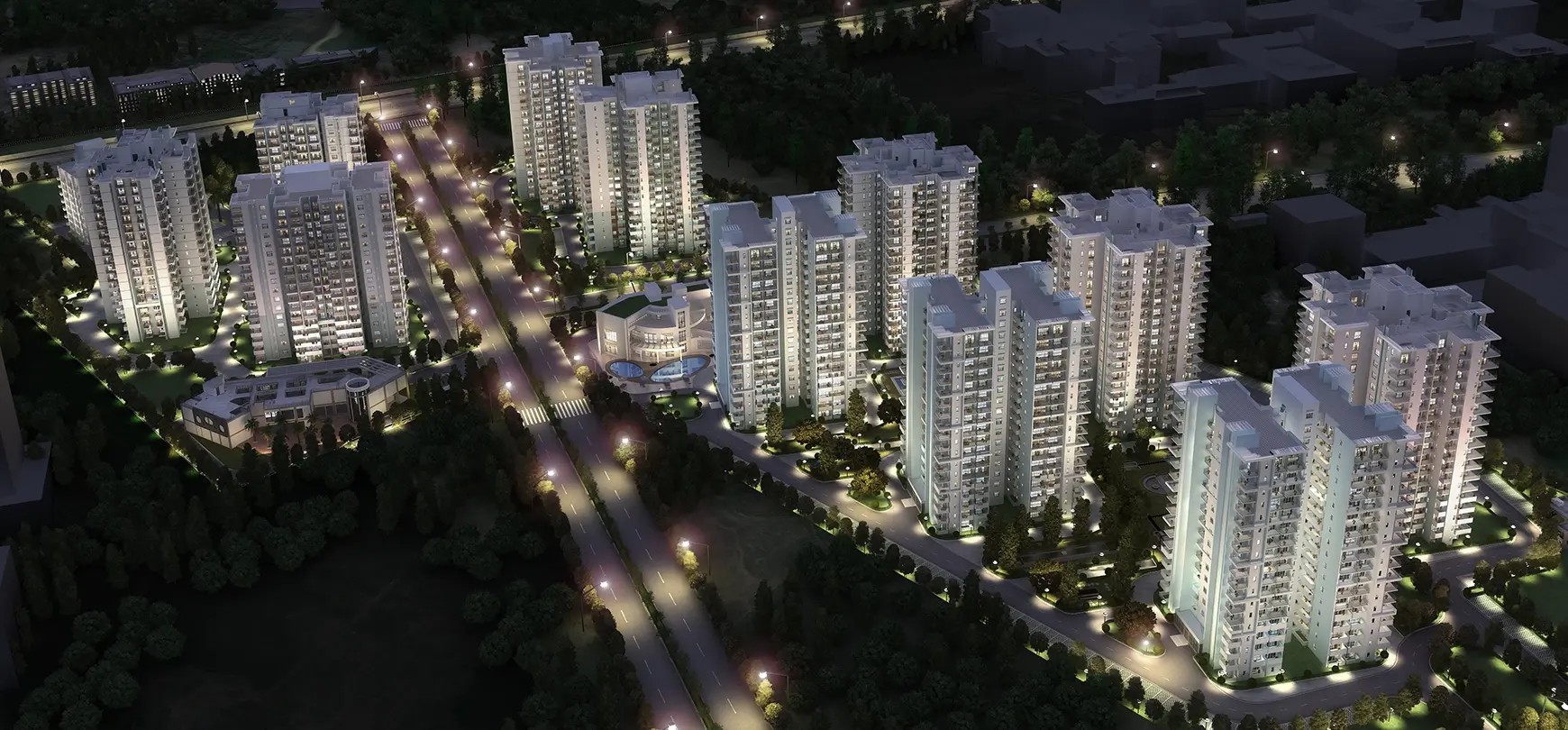 2 BHK + Pooja Room Apartment For Rent in Godrej Summit