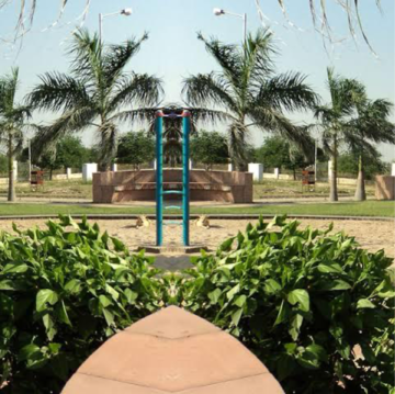Balcony in  Plot at Excella Resortico, Malesemau – for Sale