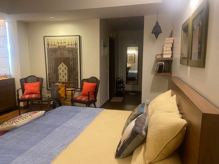 Bedroom, vasant vihar 4 Bedroom 600 Sq.Yd. Apartment In Vasant Vihar Delhi 8855713