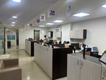 Team Area in  Office Space at Venus Atlantis, Prahlad Nagar – for Rent