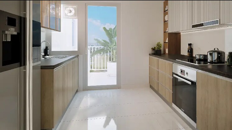 Kitchen, mahindra-vista 3 Bedroom 998 Sq.Ft. Apartment In Kandivali East Mumbai 8856542