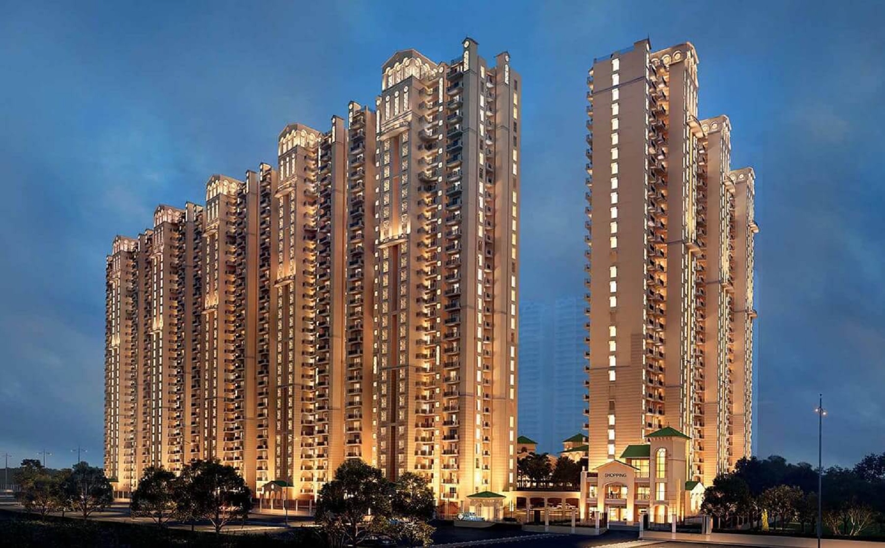 3 BHK + Pooja Room 1800 Sq.Ft. Apartment in Godrej Tropical Isle