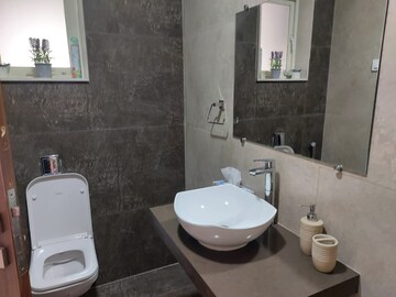 Bathroom in 1 BHK Apartment at Mira Nagar – for Sale