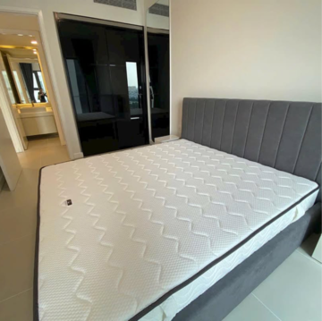 Kitchen in 3 BHK Apartment at Poseidon Apartment, Yari Road – for Rent