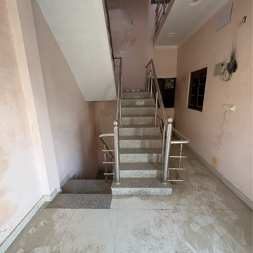 Staircase in 6+ BHK Independent House at UPAVP Vrindavan Yojana, Nagram Road – for Sale