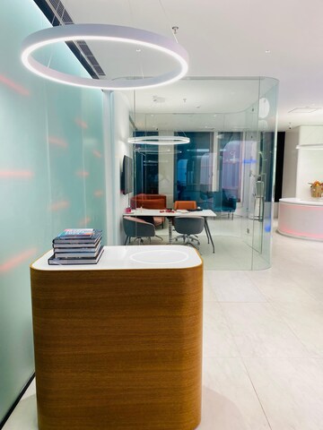 Furnished Amenities in  Office Space at One Lodha Place, Lower Parel – for Rent