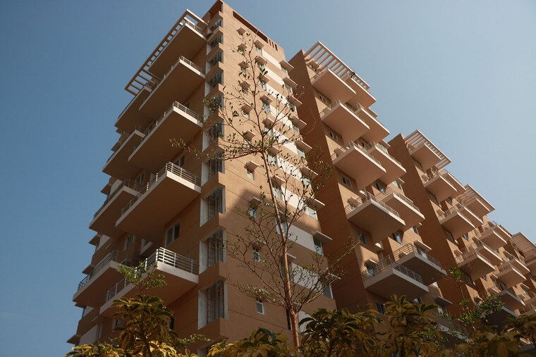 Exterior View, unishire-terraza 3.5 Bedroom 2005 Sq.Ft. Apartment In Thanisandra Bangalore 8855987