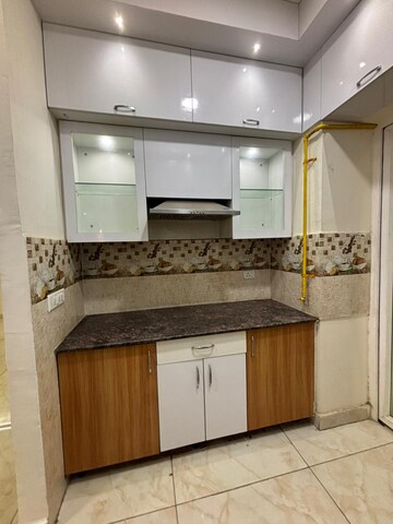 Kitchen in 3.5 BHK Apartment at Prateek Grand City, Siddharth Vihar – for Sale