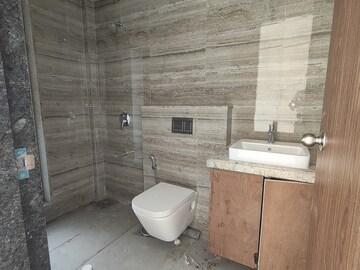 Bathroom in 3 BHK Apartment at Runwal Nirvana, Parel – for Rent
