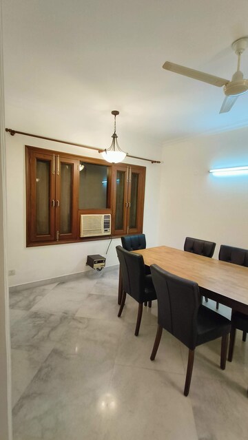 Living Room in 3 BHK Apartment at Florence Nightingale Lane, Green Park – for Rent