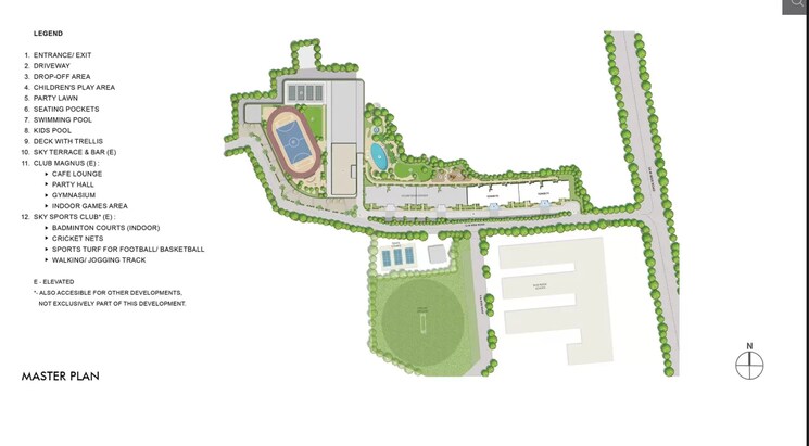 Master Plan, lodha-panache 3 Bedroom 1121 Sq.Ft. Apartment In Hinjewadi Pune 8856304