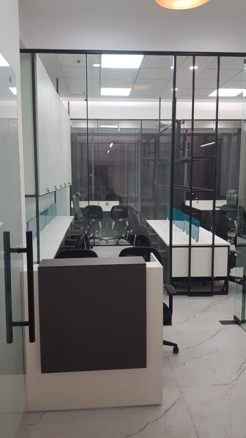 Team Area in  Office Space at Squarefeet Centrum Business Square, Wagle Industrial Estate – for Sale
