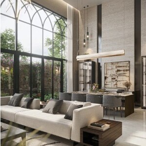 Living Room in 4 BHK Villa at Sobha Crystal Meadows, Sarjapur Road – for Sale