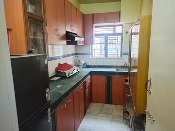 Kitchen in 2 BHK Builder Floor at Lake Market – for Sale