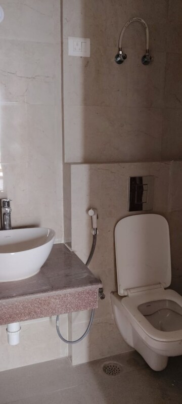 Bathroom in 2 BHK Apartment at Saya Gold Avenue, Vaibhav Khand – for Rent