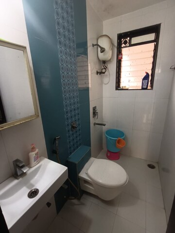 Bathroom in 2 BHK Apartment at Galaxy Nebula, Kharghar – for Rent