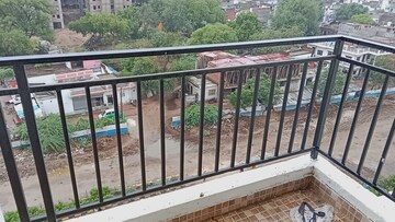 Balcony in 3 BHK Apartment at Omaxe Waterscapes, Gomti Nagar – for Rent