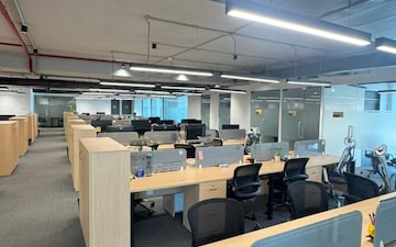 Team Area in Office Space at Pinnacle Business Park, Andheri East – for Rent