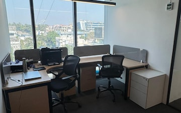 Team Area in Office Space at Pinnacle Business Park, Andheri East – for Rent