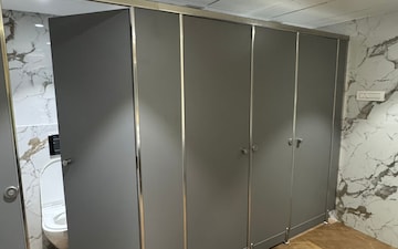 Washroom in Office Space at Pinnacle Business Park, Andheri East – for Rent