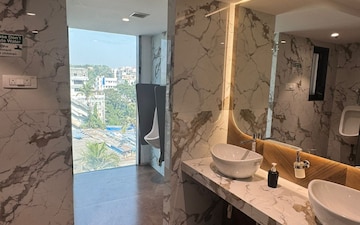 Washroom in Office Space at Pinnacle Business Park, Andheri East – for Rent