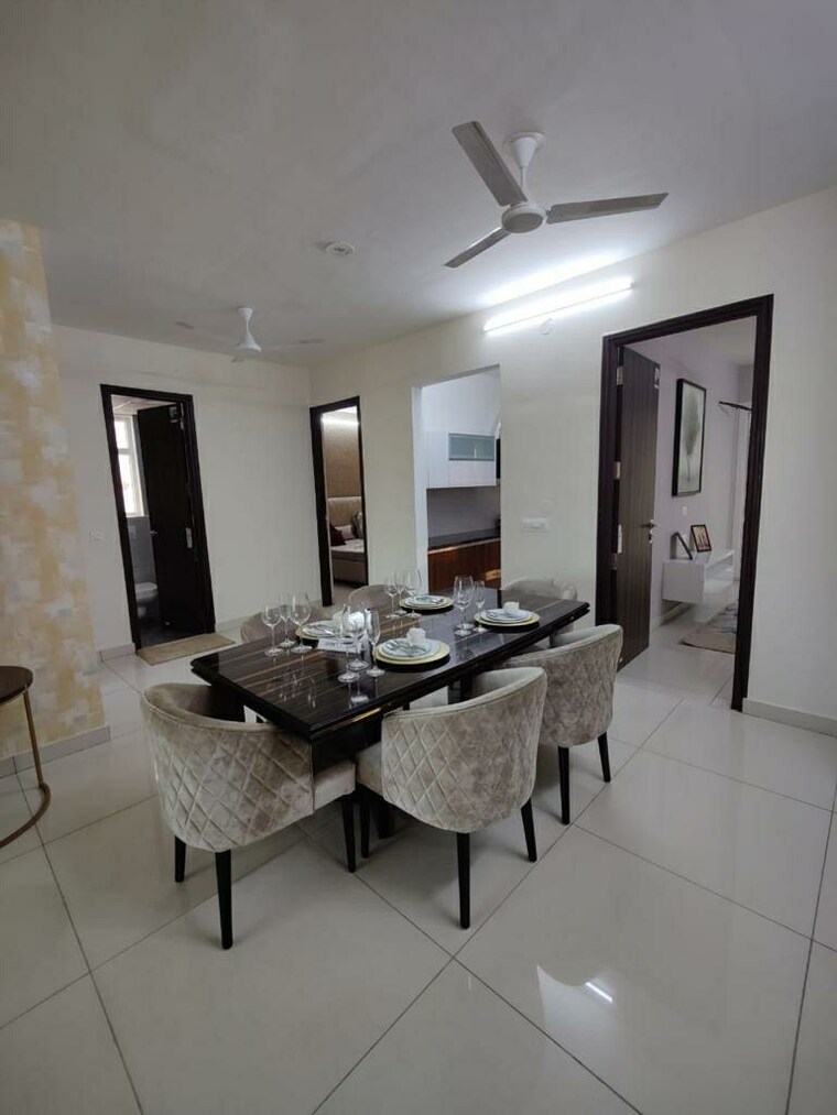 Master Bedroom, hermitage-centralis 3.5 Bedroom 2025 Sq.Ft. Apartment In Vip Road Zirakpur 8857456