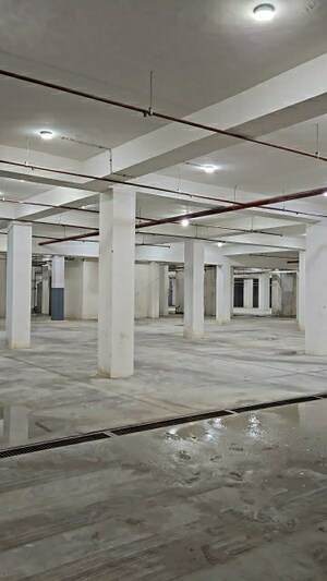 Building Lobby in 3.5 BHK Apartment at Hermitage Centralis, Vip Road – for Sale