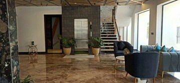 Living Room in 3.5 BHK Apartment at Hermitage Centralis, Vip Road – for Sale