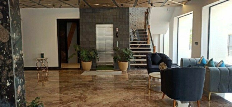 Living Room, hermitage-centralis 3.5 Bedroom 2025 Sq.Ft. Apartment In Vip Road Zirakpur 8857456