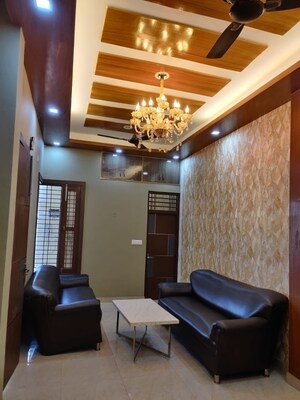 Living Room in 4 BHK Independent House at Vrindavan Garden, Sector 16b Greater Noida – for Sale