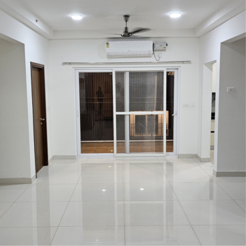 Living Room in 2.5 BHK Apartment at Prestige Tranquil, Kokapet – for Rent