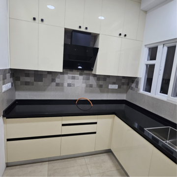 Kitchen in 2.5 BHK Apartment at Prestige Tranquil, Kokapet – for Rent