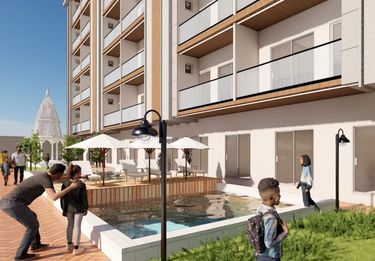 Exterior View, sector 1 greater noida 2 Bedroom 1050 Sq.Ft. Apartment In Sector 1 Greater Noida Greater Noida 8857600