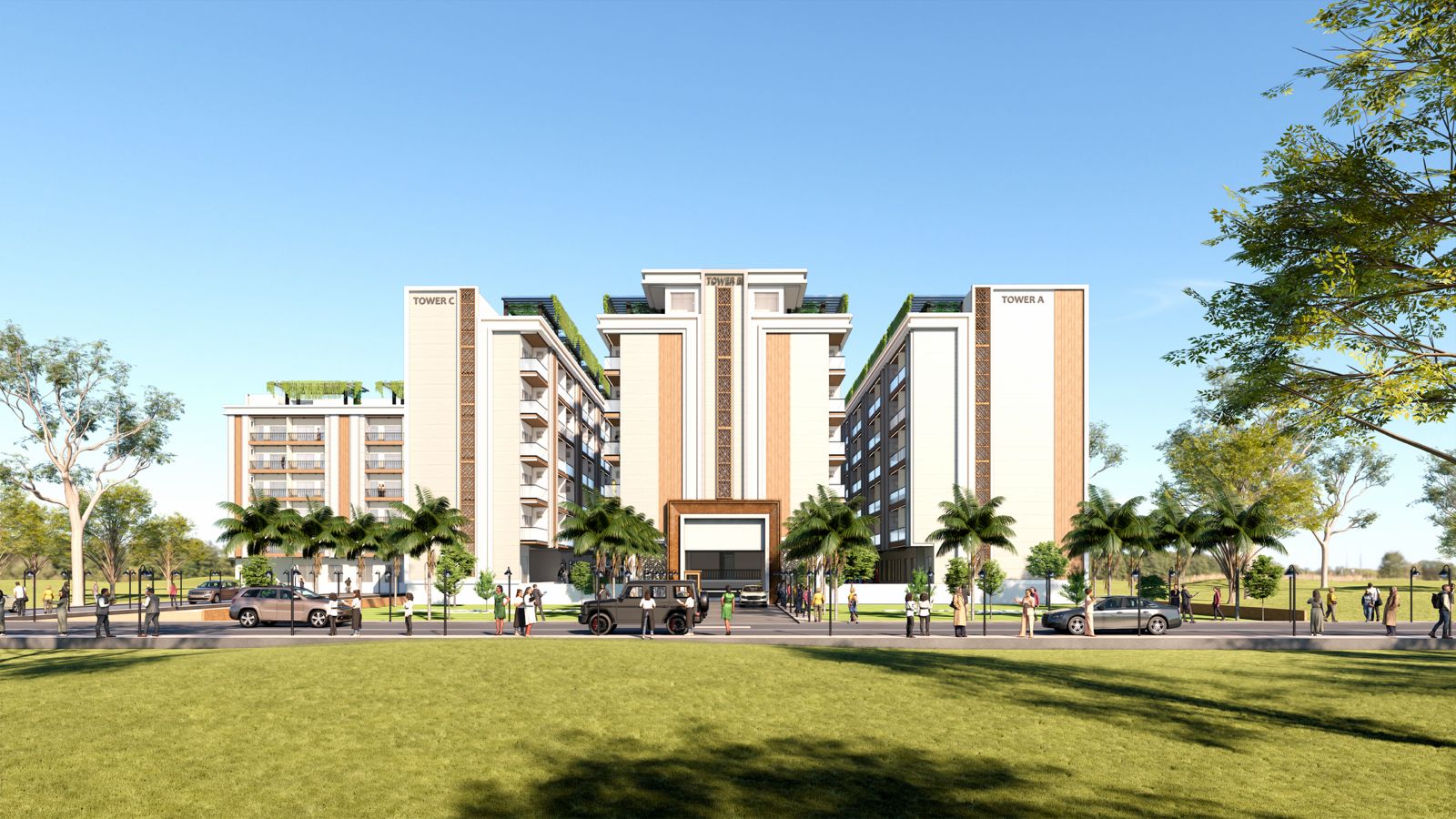 2 BHK + Extra Room Apartment For Sale in Saraswati Landmark 