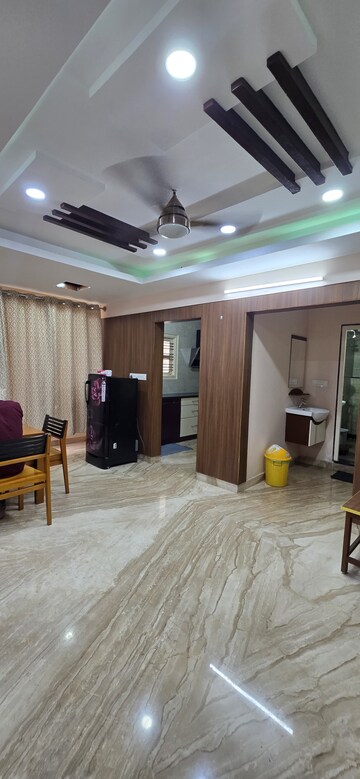 Living Room in 3 BHK Apartment at Indiranagar – for Rent
