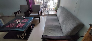 Living Room in 2 BHK Apartment at Prateek Grand City, Siddharth Vihar – for Rent
