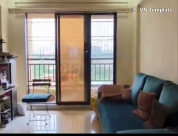 Living Room in 1 BHK Apartment at Shree Nandanvan homes, Kalwa – for Rent