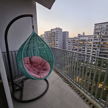 Balcony in 3 BHK Apartment at Ireo Skyon, Sector 60 – for Rent