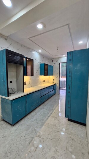 Kitchen in 3 BHK Builder Floor at Green Fields Colony – for Sale