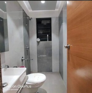 Bathroom in 1 BHK Apartment at Ace Enclave, Ghodbunder Road – for Sale