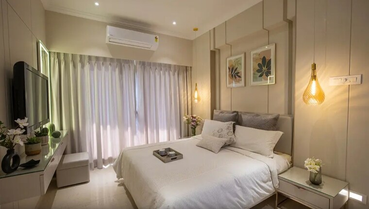 Bedroom, k-raheja-interface-heights 2 Bedroom 700 Sq.Ft. Apartment In Malad West Mumbai 8857946