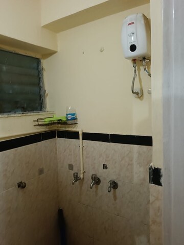 Bathroom in 1 BHK Apartment at MHADA Prakash Cotton Mill, Lower Parel – for Rent
