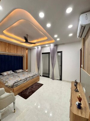 Living Room in 4 BHK Builder Floor at Igi Airport Area – for Sale