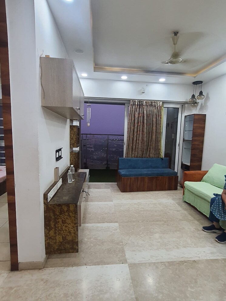 Living Room, omkar-veda-exclusive 2 Bedroom 800 Sq.Ft. Apartment In Parel Mumbai 8857973