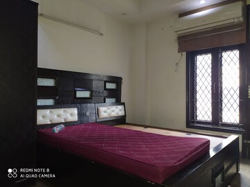 Bedroom in 2 BHK Builder Floor at Freedom Fighters Enclave – for Rent