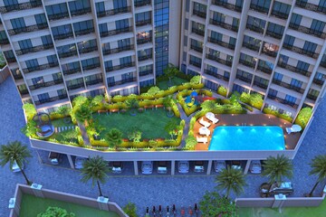 Balcony in 1 BHK Apartment at RS QA Riverfront, Ghot – for Sale